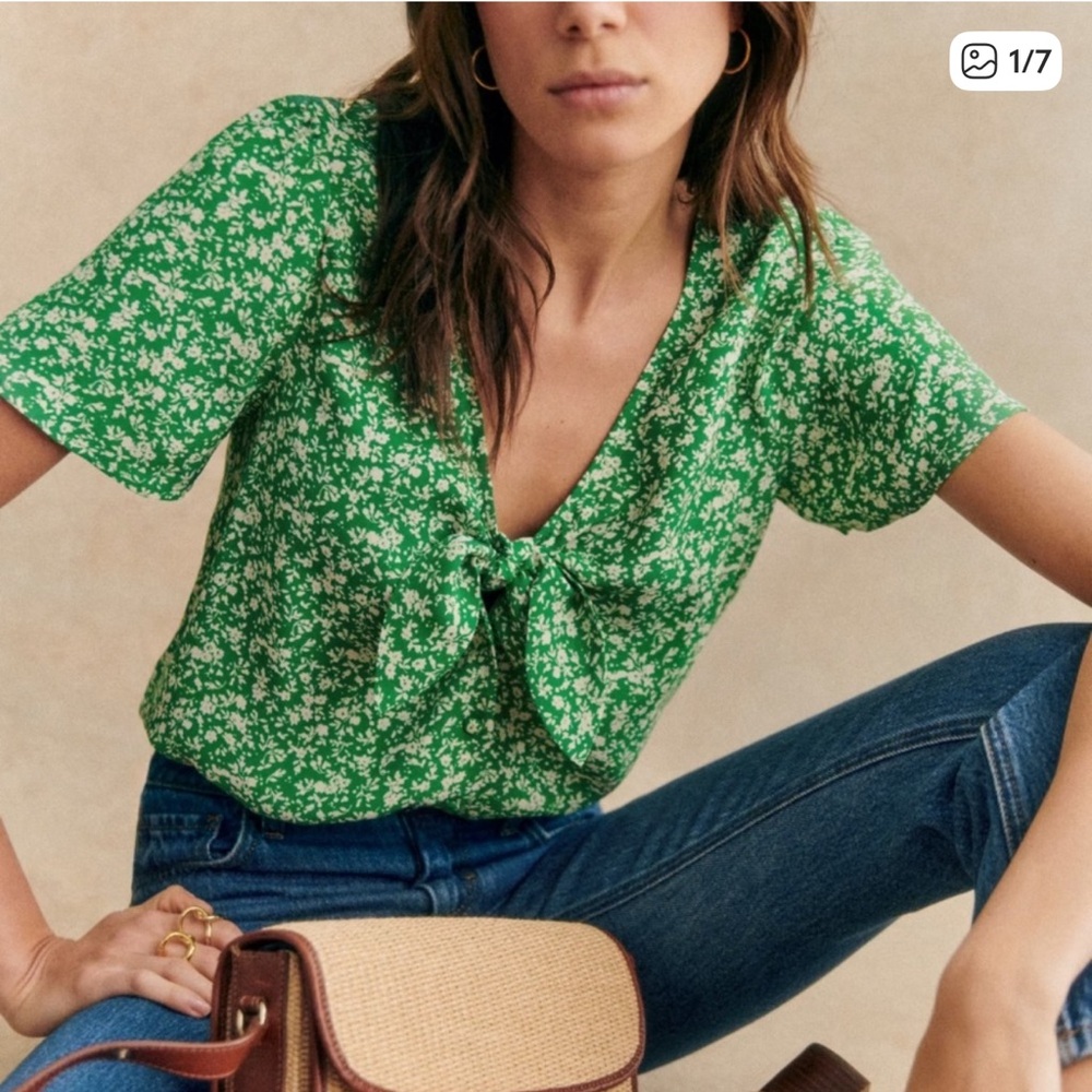 Sezane Eloise blouse